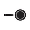 Frying pan icon vector illustration Royalty Free Stock Photo