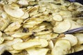 Frying pan potatoes Royalty Free Stock Photo