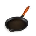 Frying pan vector illustration Royalty Free Stock Photo