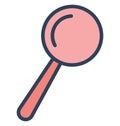 Frypan Isolated Vector icon which can be easily modified or edit