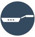 Frypan Isolated Vector icon which can be easily modified or edit