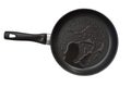Frypan with oil Royalty Free Stock Photo