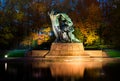 FrÃÂ©dÃÂ©ric Chopin monument in Warsaw Royalty Free Stock Photo