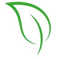 Leaves, plant and pixels, garden and plants logo, Photo and video logo