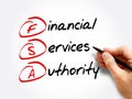 FSA - Financial Services Authority acronym