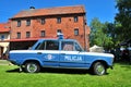 FSO Fiat 125p Milicja car from komunist times. Classic polish car