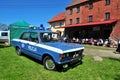 FSO Fiat 125p Milicja car from komunist times. Classic polish car