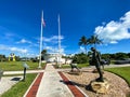 The exterior of the Navy SEAL Museum building in Ft. Pierce, Florida