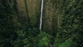 Hi'ilawe waterfall in the Waipio Valley. Big Island, Hawaii