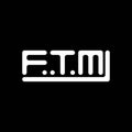 FTM letter logo creative design with vector graphic, FTM Royalty Free Stock Photo