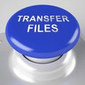 Ftp File Transfer Transferring Data 3d Rendering Royalty Free Stock Photo