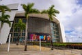 FTX Arena Miami former American Airlines Arena - MIAMI, FLORIDA - FEBRUARY 14, 2022