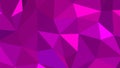 Fuchsia abstract background. Geometric vector illustration. Colorful 3D wallpaper