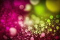 Fuchsia and Chartreuse Glitter: Lustrous Abstract Background