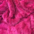 Fuchsia crumpled soft blanket texture Royalty Free Stock Photo