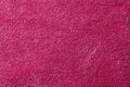 Fuchsia pink terrycloth fabric background Royalty Free Stock Photo