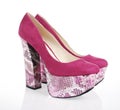 Fuchsia Platform Shoes