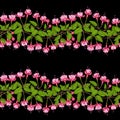 Fuchsia Seamless Pattern