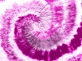 Fuchsia Spiral Tie Dye Batik. Coral Swirl Watercolor Vintage. Pink Watercolor Splash. Flush Brush Border. Roseate Dirty Art Paint.