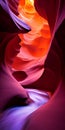 Fuchsia Sunrise Canyon: Revived Historic Art Forms In High Resolution Photography