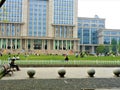 Fudan University Campus in Shanghai city, China. Students and knowledge Royalty Free Stock Photo