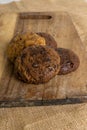 Fudgy Soft Baked Chocochip Cookies