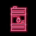 fuel barrel color icon vector flat illustration