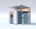 Fuel Cell Hydrogen Station concept