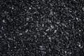 Fuel for furnace heating - hard coal. Pile of natural black hard coal for texture background. Best grade of