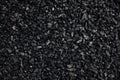 Fuel for furnace heating - hard coal. Pile of natural black hard coal for texture background. Best grade of