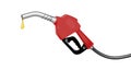 Fuel Gas Handle Pump Nozzle Realistic Object