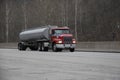Fuel or Gas Tanker Truck Royalty Free Stock Photo
