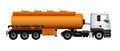 Fuel gas tanker truck Royalty Free Stock Photo