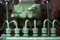 Fuel injectors on vintage machine