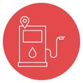Fuel navigationIsolated Vector icon which can easily modify or edit
