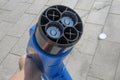 Fuel nozzle for electric car