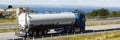 Fuel and oil tanker truck panoramic