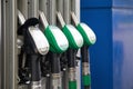 Fuel pumps petrol Royalty Free Stock Photo