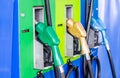 Fuel pumps petrol Royalty Free Stock Photo