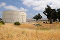 Fuel storage tank Royalty Free Stock Photo