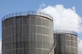 Fuel storage tank Royalty Free Stock Photo