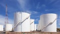 Fuel storage tank Royalty Free Stock Photo