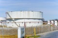 Fuel Storage Tanks Royalty Free Stock Photo