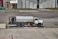 Fuel Tank Trucks at an airport