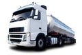 Fuel Tanker Truck Royalty Free Stock Photo