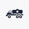 Fuel truck transparent icon. Fuel truck symbol design from Indus