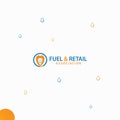 Fuel and water business and website logo