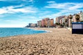 Fuengirola beach Royalty Free Stock Photo