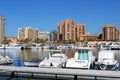 Fuengirola harbour. Royalty Free Stock Photo