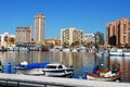 Fuengirola harbour. Royalty Free Stock Photo